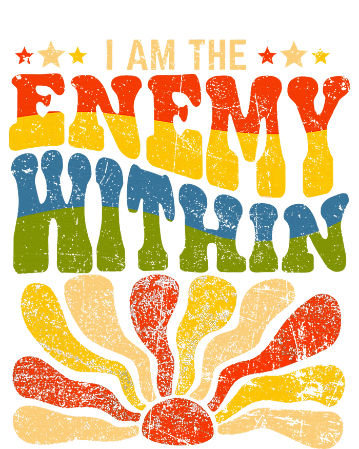 I Am The Enemy Within America Funny I Am The Enemy Within PosiCharge Competitor Tank