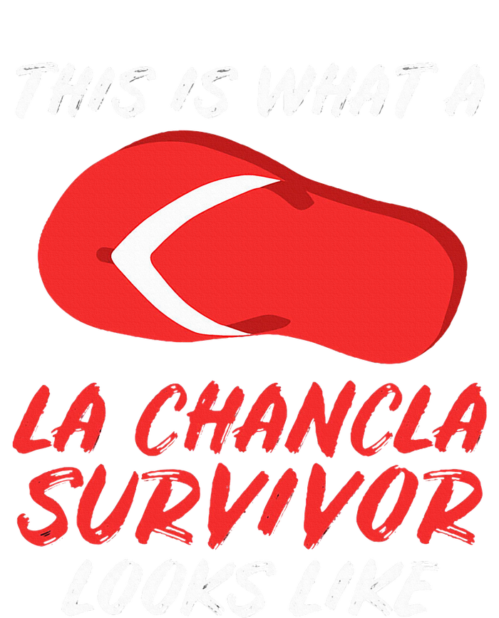 La Chancla Survivor Funny Family Humor Gift T-Shirt