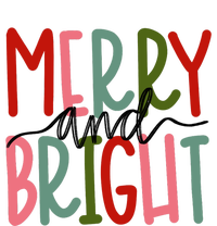 Merry And Bright Christmas Cute Long Sleeve T-Shirt