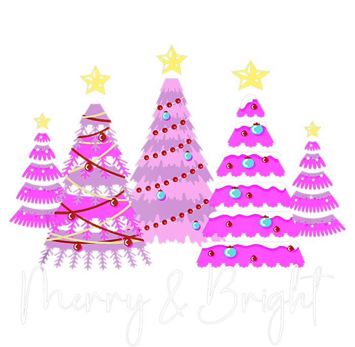 Merry And Bright Funny Christmas Tree Christmas Costume Cute Tank Top Premium Hoodie