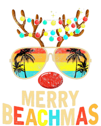 Merry Beachmas Tropical Christmas Santa Hawaii T-Shirt