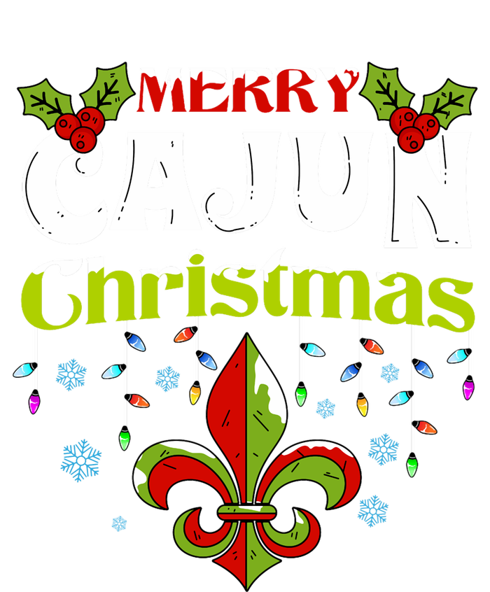 Merry Cajun Christmasnew Orleans Louisiana Bayou Xmas Long Sleeve Ladies PosiCharge Competitor Racerback Tank