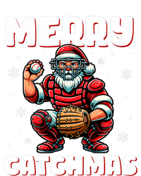 Merry Catchmas Santa Claus Baseball Catcher Xmas Christmas Mesh Reversible Basketball Jersey Tank