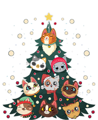 Merry Catmas Funny Christmas Tree Cats Xmas Meow Christmas Sustainable Knit Beanie