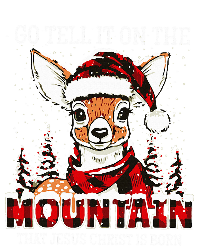 Reindeer Go Tell It On The Mountain That Jesus Christ T-Shirt