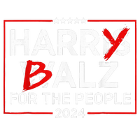 Harris Walz 24 Harry Balz For The People 2024 Democratics Women's Crop Top Tee