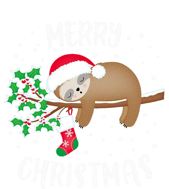 Merry Christmas Cute Sloth Xmas Outfit Matching Family T-Shirt