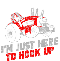 Tractor Pulling IM Just Here To Hook Up Mesh Reversible Basketball Jersey Tank