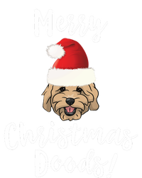 Merry Christmas Goldendoodle Funny Dog Pom Pom 12in Knit Beanie