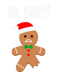 Funny Christmas Gingerbread Man Oh Snap T-Shirt