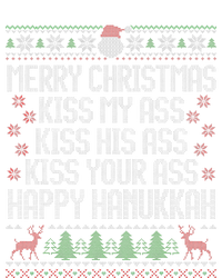 Happy Hanukkah Kiss My Ass His Ass Your Ass Merry Christmas T-Shirt