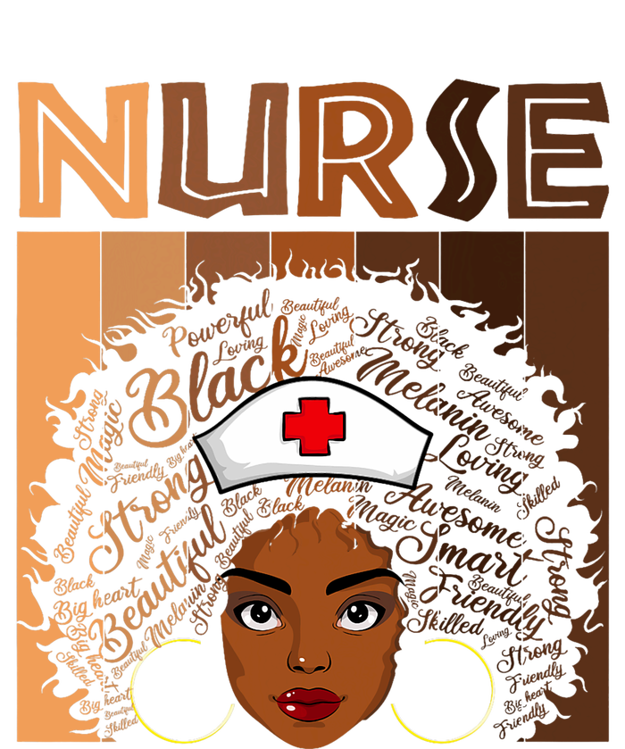 Black Nurse Shirts For Women Girl African Melanin Nursing Women's Knotted Racerback Tank