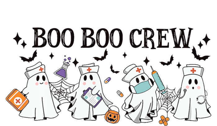 Boo Boo Crew Halloween Ghost Nurse T-Shirt