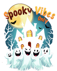 Halloween Spooky Vibes Funny Ghost Costume Cute Gift Kids Sweatshirt