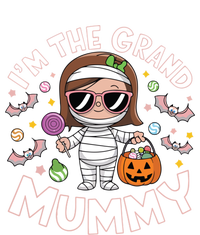 IM The Grand Mummy Funny Grandma Halloween Gift Women's Long Sleeve Flannel Pajama Set 