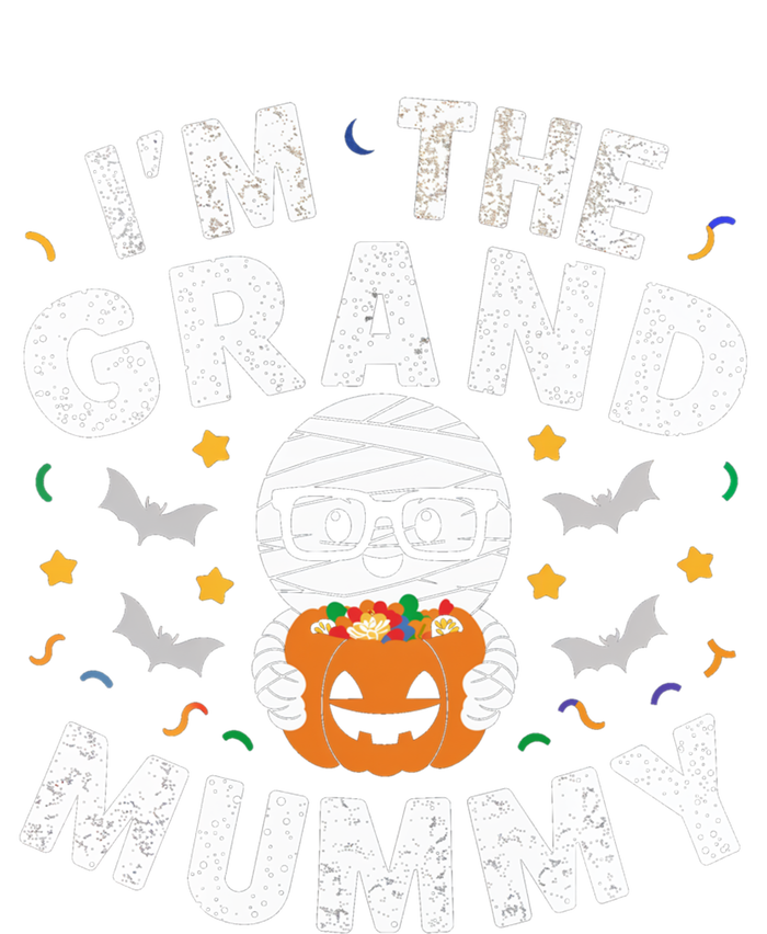 IM The Grand Mummy Halloween Mummy Costume Grandparent Gift Women's V-Neck T-Shirt