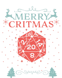 Merry Critmas 20 Sided Dice Rpg Christmas Holiday Board Game Sweatshirt