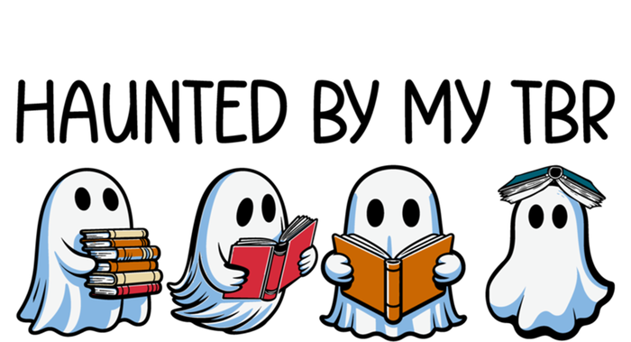 Haunted By My Tbr Funny Ghosts Reading Halloween Books Gift T-Shirt