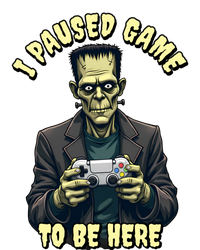 I Paused Game To Be Here Halloween Gaming Monster Gamer Gift Tall T-Shirt