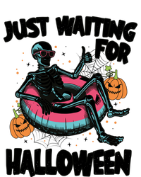 ILl Just Wait Quiet Halloween Teacher Skeleton Meme Tie Dye Gift Women's T-Shirt