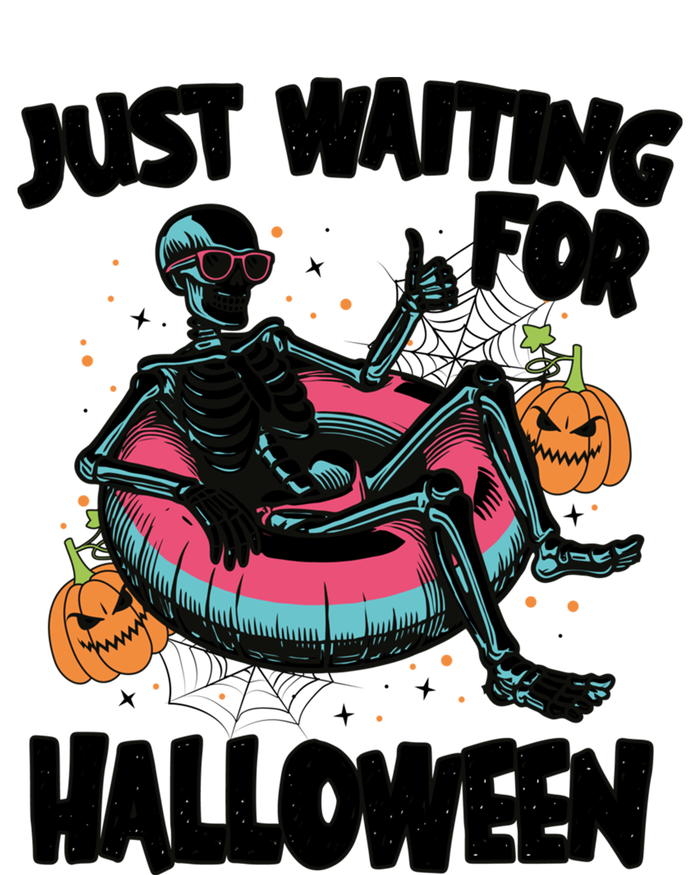 ILl Just Wait Quiet Halloween Teacher Skeleton Meme Tie Dye Gift Women's T-Shirt