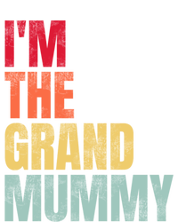 IM The Grand Mummy Funny Grandma Halloween Great Gift Full-Length Apron With Pockets