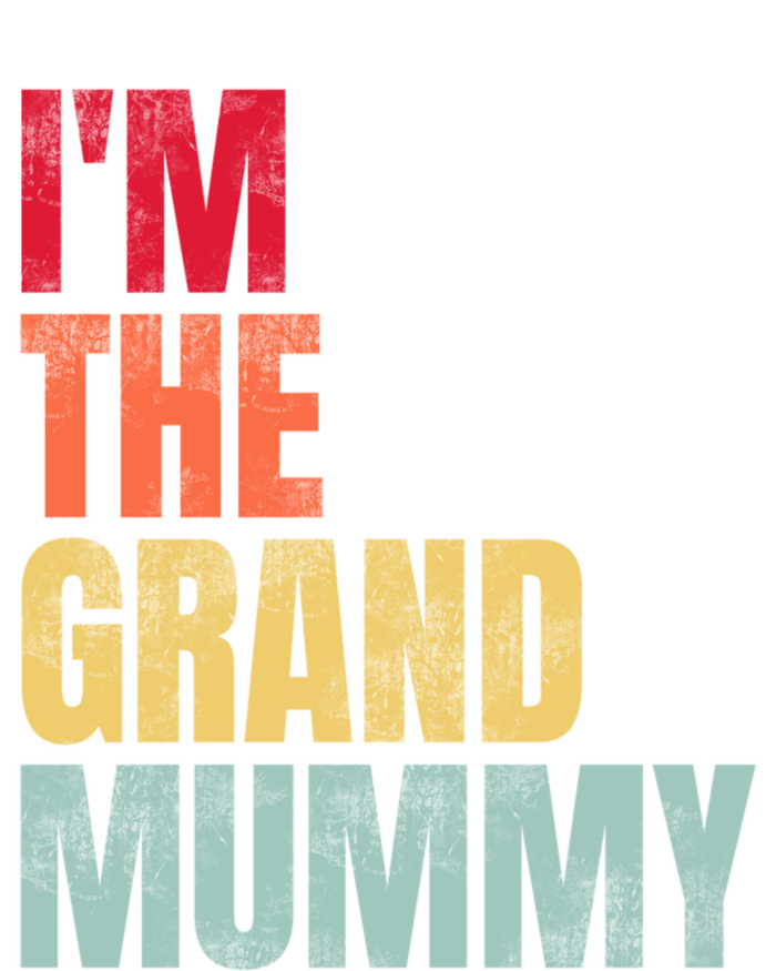 IM The Grand Mummy Funny Grandma Halloween Great Gift Full-Length Apron With Pockets