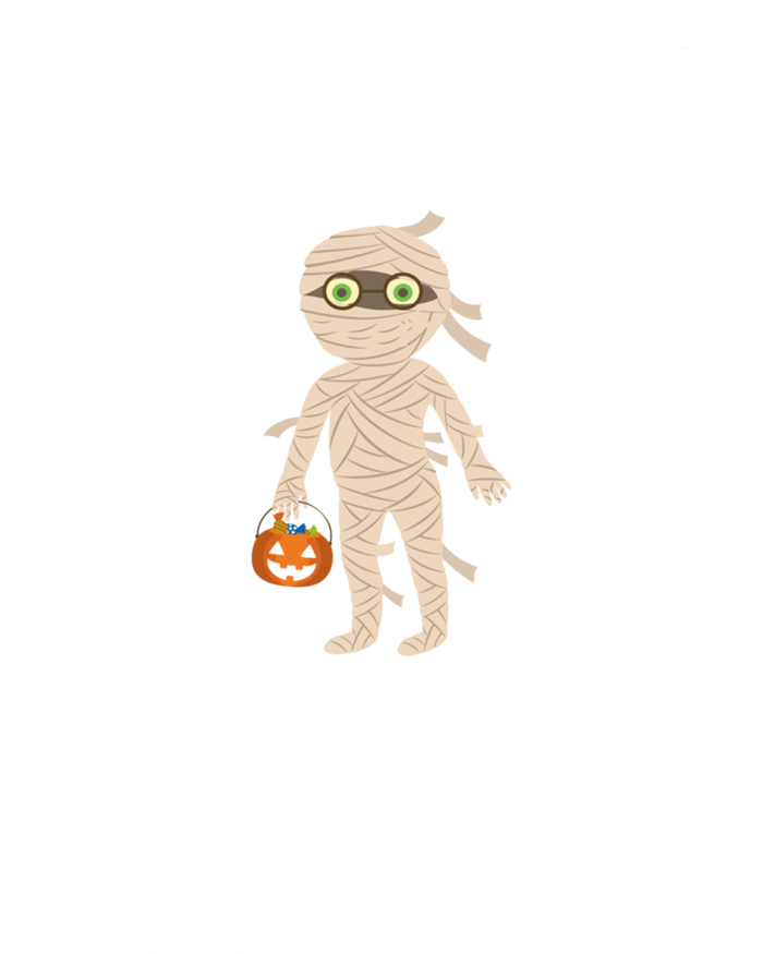 IM The Grand Mummy Funny Halloween Grandma Mummification Cool Gift Women's Long Sleeve Flannel Pajama Set 