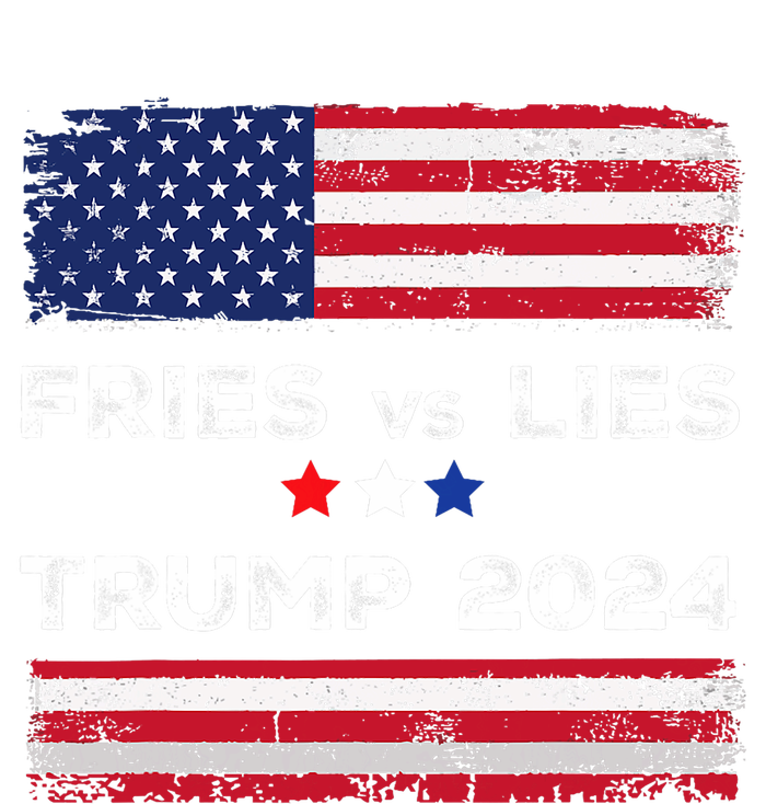 Fries Vs Lies Trump 2024 French Fries Trump Vance 2024 Vintage Design Tank Top