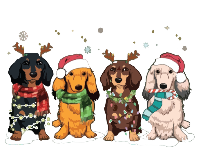 Dachshund Christmas Premium T-Shirt