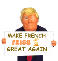 Trump Funny Make French Fries Great Again 2024Trump Vance Women's T-Shirt