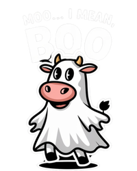 Moo I Mean Boo Cow Ghost Funny Halloween Funny Gift T-Shirt