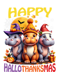 Moodeng Hippo Happy Hallothanksmas Famous Pigmy Moodeng Gift Sustainable Beanie