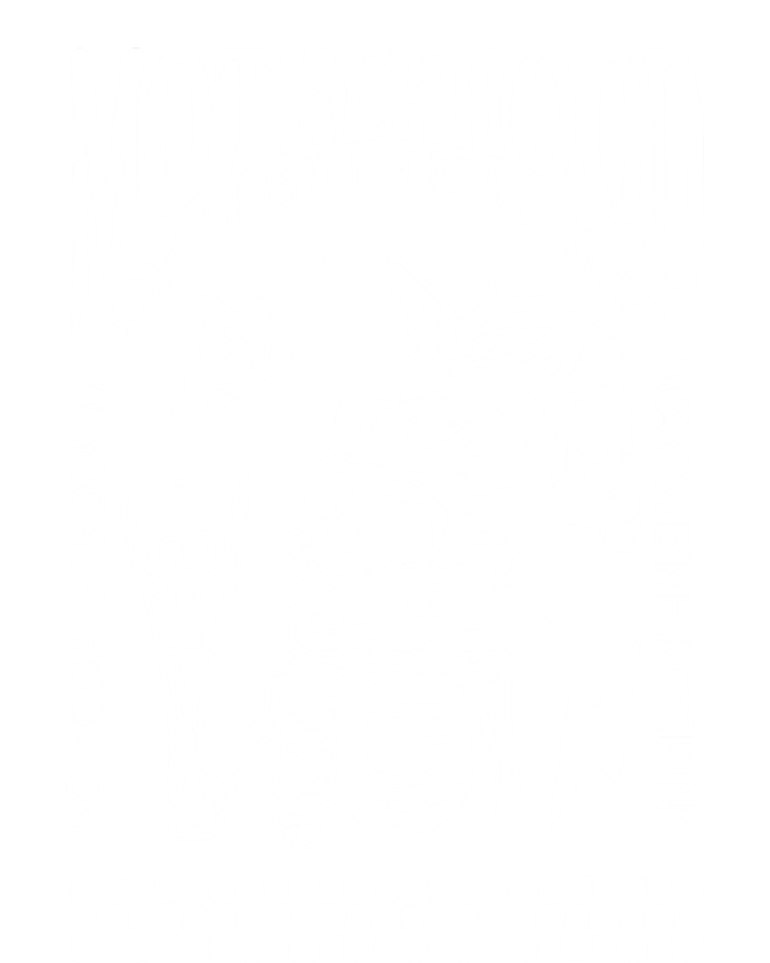 Skeleton Mom Rocking Motherhood Some Days I Rock It Gift Kids Hoodie