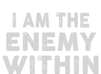 I Am The Enemy Within Harris Walz 2024 Zip Tote Bag