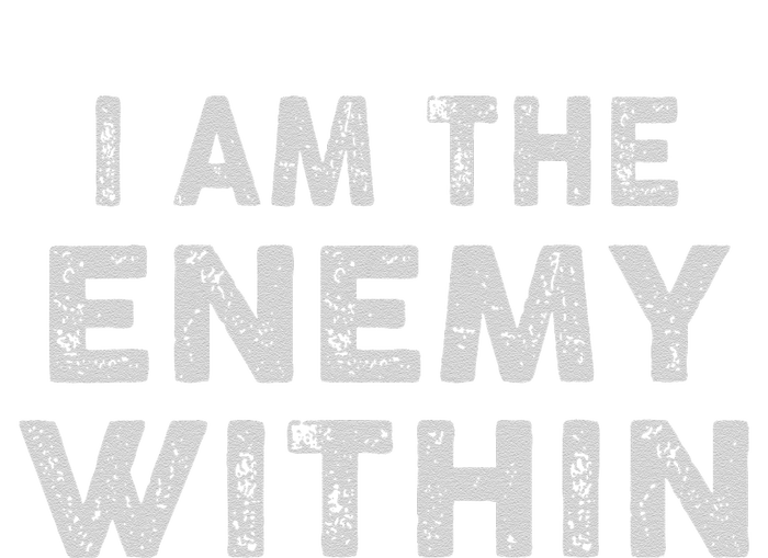 I Am The Enemy Within Harris Walz 2024 Zip Tote Bag