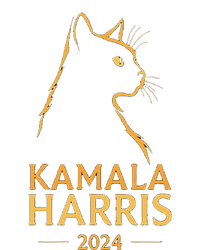 Kamala Harris 2024 Cat Silhouette T-Shirt