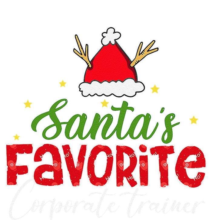 SantaS Favorite Corporate Trainer Christmas T-Shirt