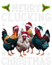 Merry Clucking Christmas Funny Chicken Lights Santa Hat Xmas Daily Commute Backpack