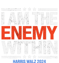 I Am The Enemy Within Harris Walz 2024 Daily Commute Backpack