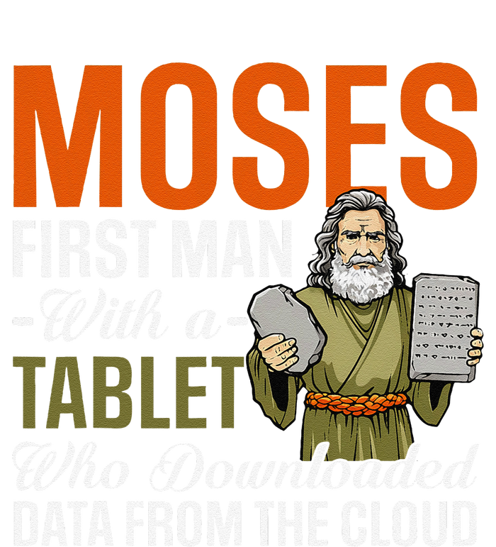 Funny Jewish Passover Moses Tablet Data Cloud Computing Pun Grommeted Golf Towel