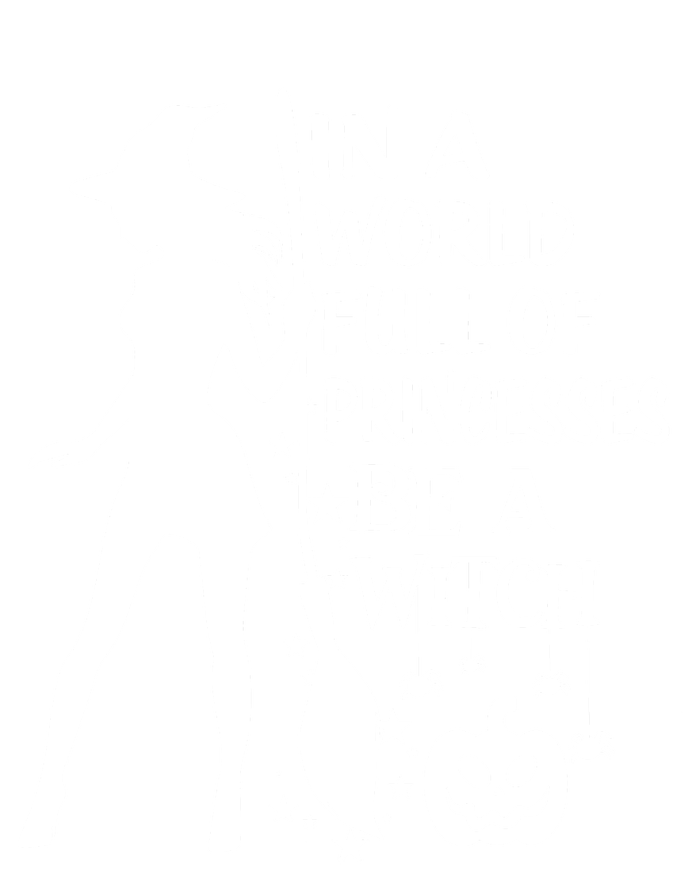 In A World Full Of Princesses Be A Witch Halloween Ladies Essential Flowy Tank