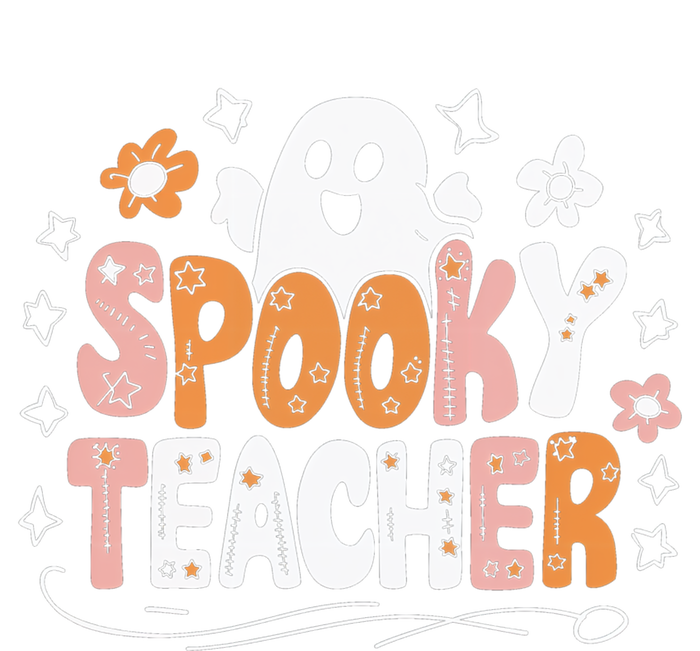 Spooky Teacher Halloween Ghost Classroom Fun Teacher Gift T-Shirt