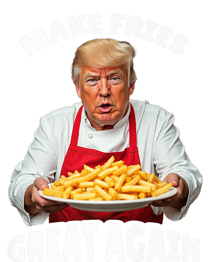 Donald Trump 2024 French Fry Make French Fries Great Again Valucap Bio-Washed Visor