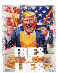 Fries Vs Lies Trump 2024 French Fries Trump Vance 2024fries Vs Lies Trump 2024 Ladies Essential Tank