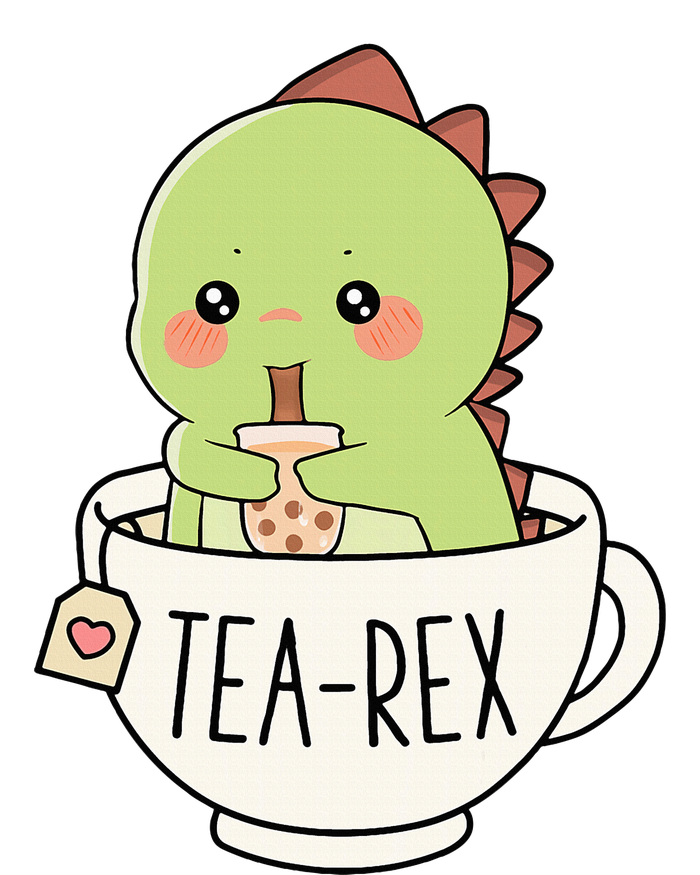 Boba Tearex Cute Trex Dinosaur Lover Kawaii Funny Dino Pun Toddler Sweatshirt