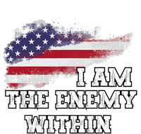 I Am The Enemy Within Harris Walz 2024 T-Shirt