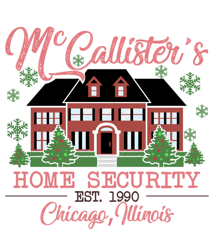 Mc Callisters Home Security Est 1990 Home Alone Christmas Movie T-Shirt