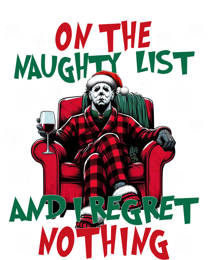 Myers On The Naughty List And We Regret Nothing Merry Creepmas Short Acrylic Beanie