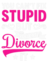 Ex Wife You CanT Fix Stupid But You Can Divorce It Bella+Canvas Jersey Crop Tee